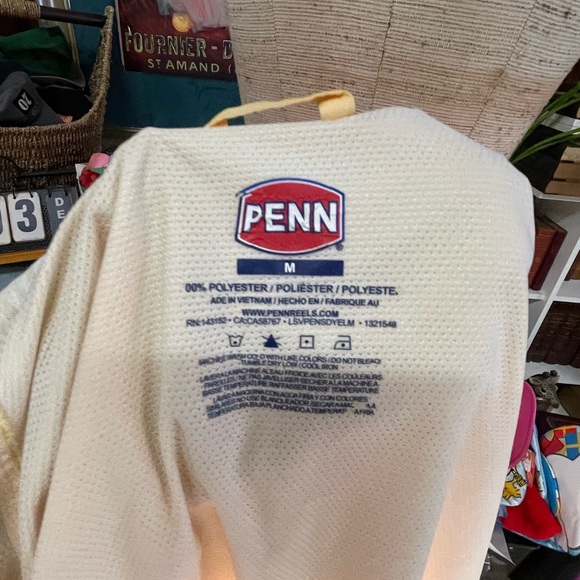 Berkley Long Sleeve Performance Tech Fishing Shirt M Mens Oatmeal Poly - Picture 7 of 8